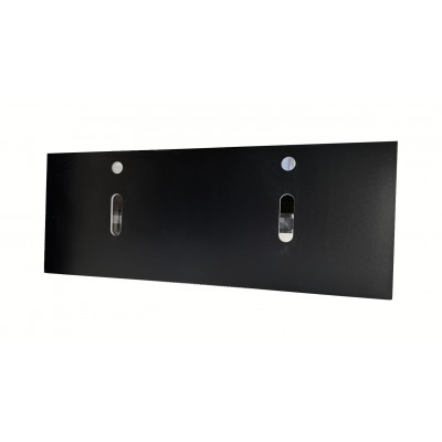 Vanity Top - 1200mm Black Sintered Stone Top (Double basin)